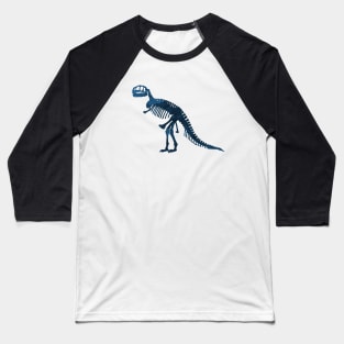 Tyrannosaurus Rex Skeleton Baseball T-Shirt